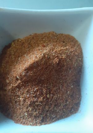 A picture of Masala for spicy Chicken Roast.