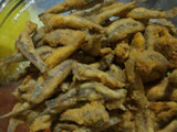 Teri basah goreng tepung