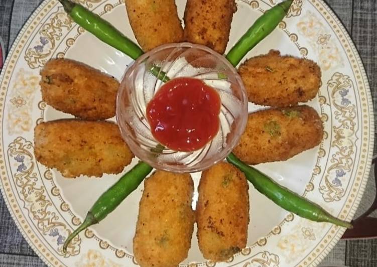 Recipe of Quick Corn cheese cutlet