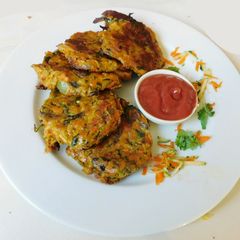 Mixed Vegetable Fritters A picture of Mixed Vegetable Fritters.