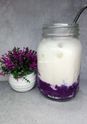 Foto resep Es Ubi Ungu Susu Creamy