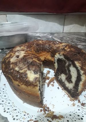 Una foto de Bizcocho Marmolado