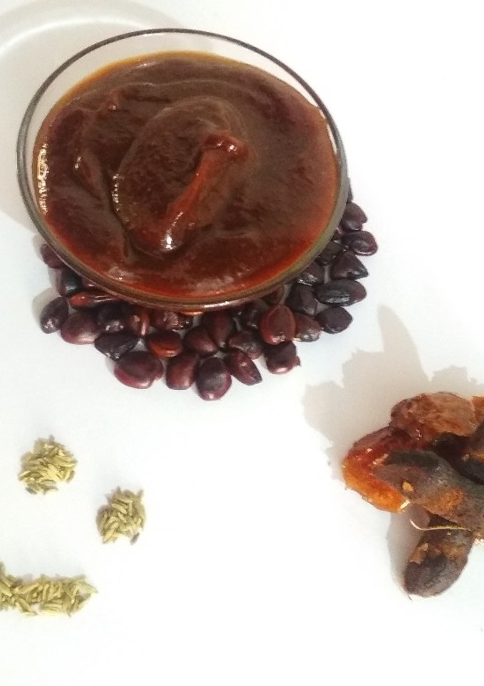 A picture of Dates Tamarind Chutney.