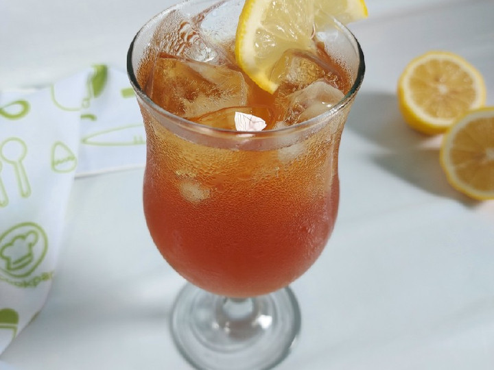  Bagaimana cara memasak Ice Honey Lemon Tea dijamin enak