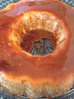 A picture of Cream Cheese Flan.