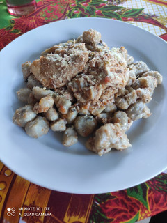 Una foto de Ñoquis de batata con zanahoria