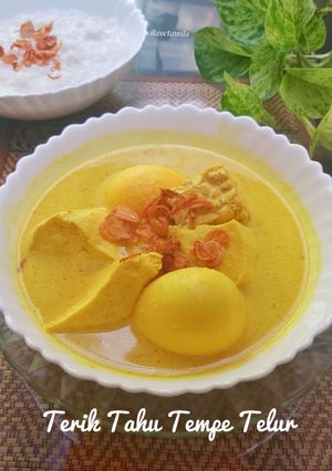Foto resep Terik Tahu Tempe Telur