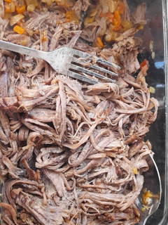 Una foto de Carne desmechada