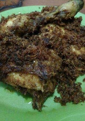 Foto resep Ayam bumbu serundeng