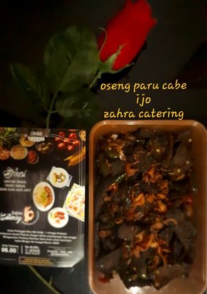 Foto resep Oseng paru cabe ijo