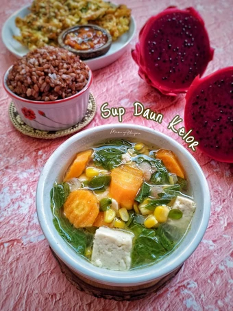 Cara Mudah Menyiapkan Resep  370. Sup Daun Kelor yang Bikin Ngiler, Enak