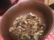 A picture of mushroom chips
