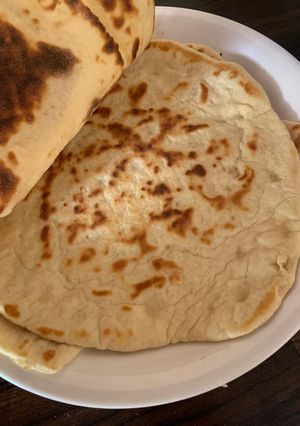 A picture of Shawarma bread.