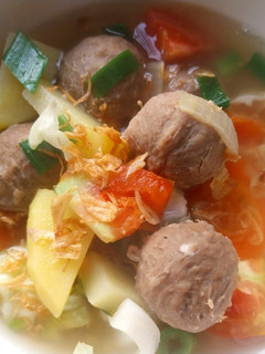 Foto resep Sop Bakso - aneka sayuran