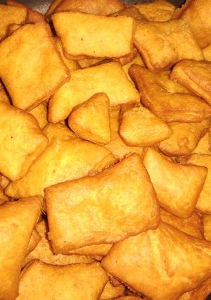 A picture of Crispy Mandazi.