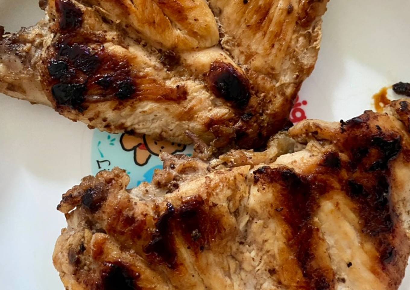 Ayam panggang sederhana GERD friendly