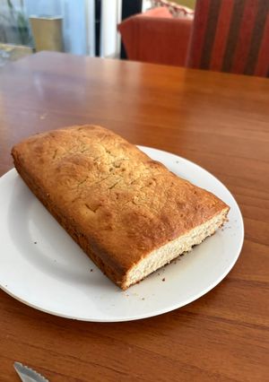 Una foto de Budín de banana