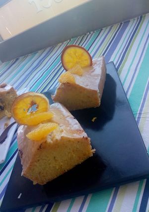 Una foto de Budín cítrico