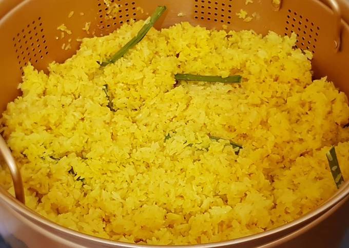 Resep Ketan Kunyit, Lezat Sekali