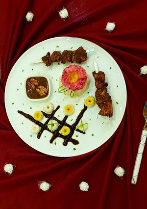 عکسی از دستور جوجه ترش کبابی در تابه 🍢