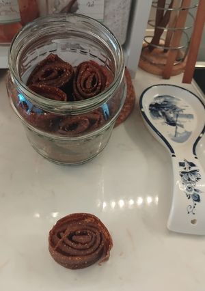 Gyümölcsbőr fügéből recept fotója