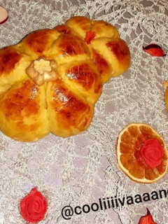عکسی از دستور نان کدو حلوایی شکم پر