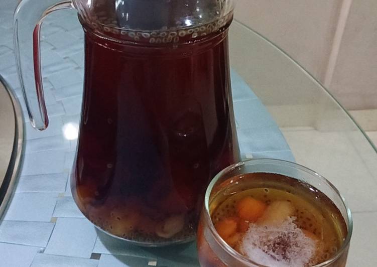 Resep Es Lengkeng Adem (Lo Han Kuo Drink), Enak