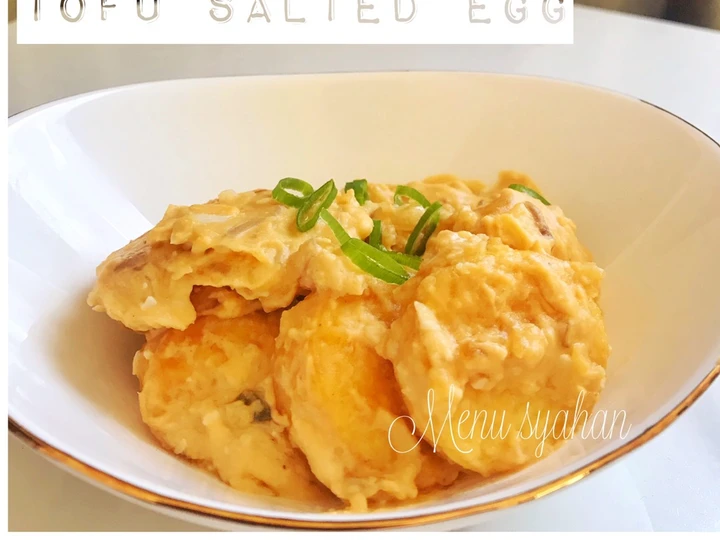 Cara Gampang Menyiapkan Resep Tofu saos telur asin yang Uenak Anti Ribet, Uenak Banget
