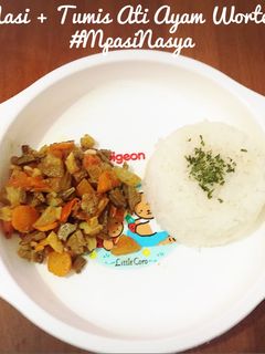 Foto resep Tumis ati ayam, wortel (Mpasi 10m+)