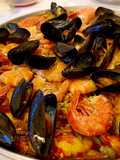 Paella de marisco
