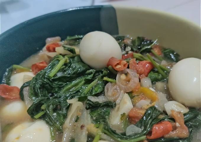 Resep Tumis Kangkung Telur Puyuh Oleh Amalia Cookpad