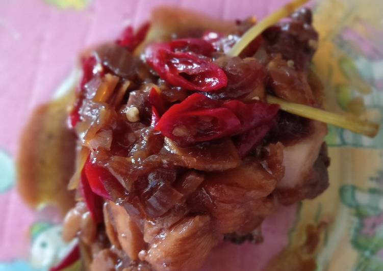 Easiest Way to Make Yummy Ayam kecap aja