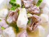 Sườn non nấu khoai môn