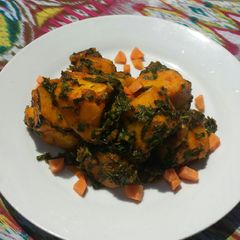 A picture of Porridge yam.