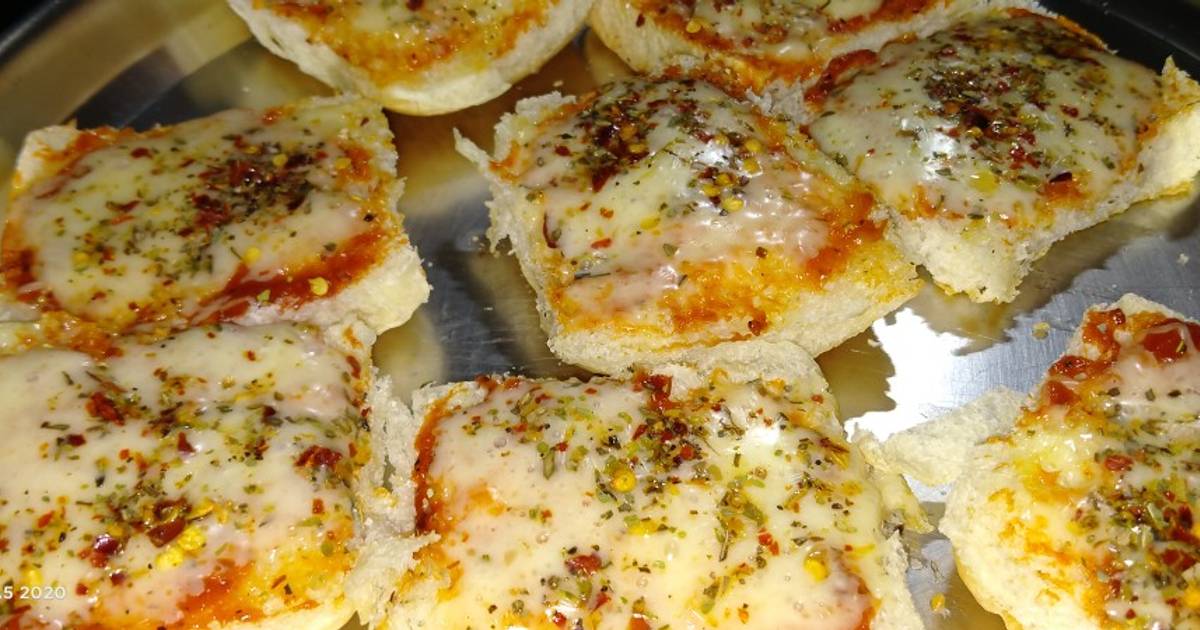 Megha Shah દ્વારા રેસીપી ચીઝ ગાર્લિક બ્રેડ (Cheese garlic bread recipe