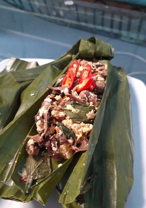 Foto resep Pepes tahu jamur teri