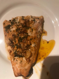 Una foto de Salmón al horno