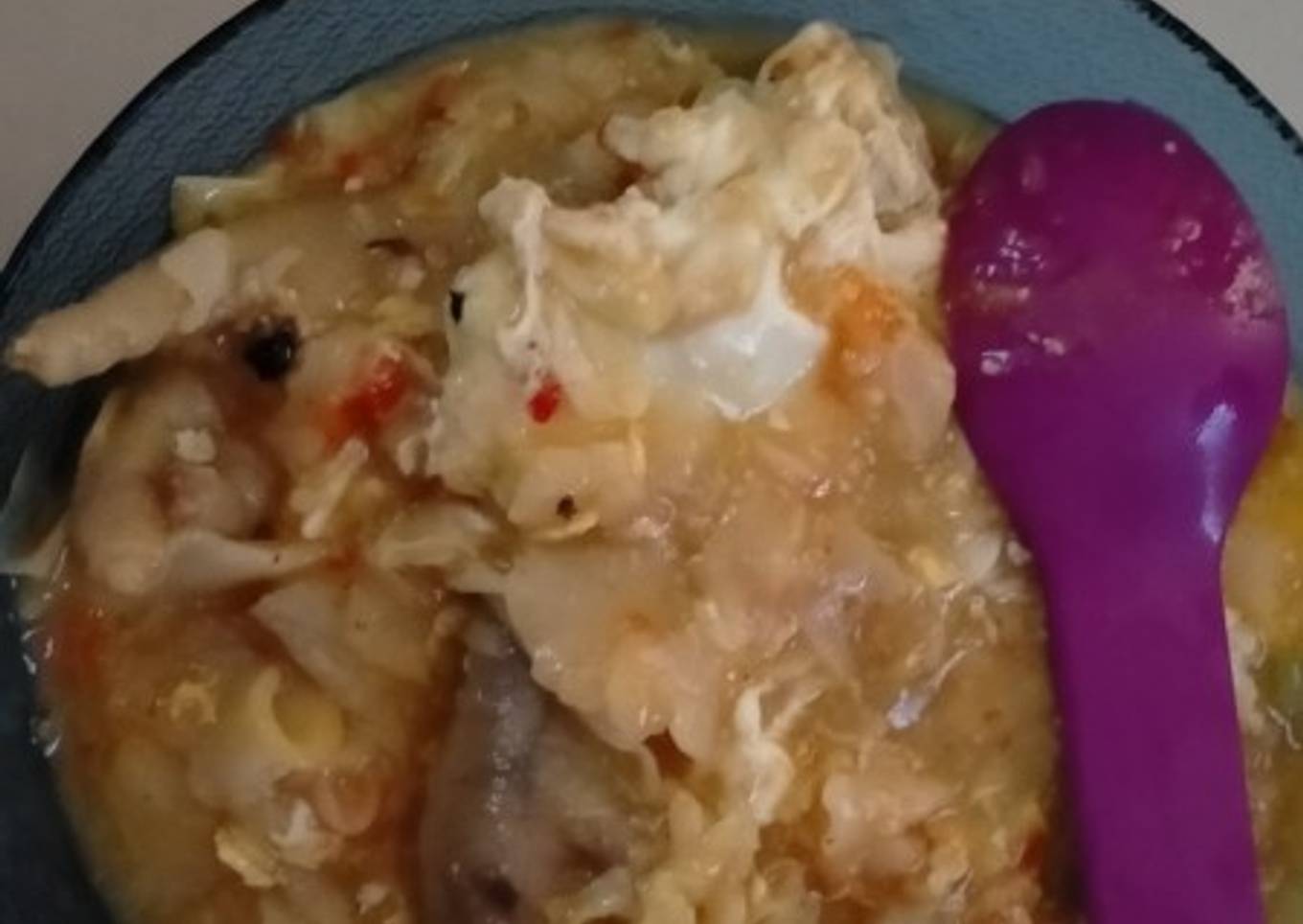 Seblak kerupuk ceker