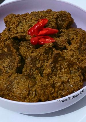 Foto resep Rendang Daging Bumbu Praktis