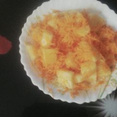 Pineapple and carrots salad A picture of Pineapple and carrots salad.