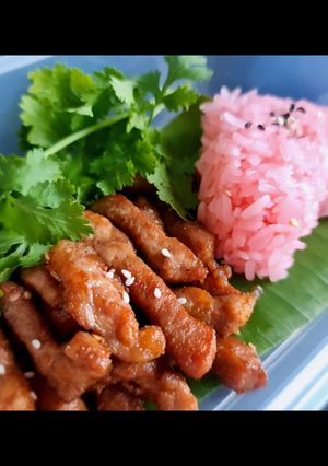 รูปของ หมูทอดนมสดคลุกงา (เมนูอาหารเด็ก)