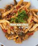 Nấm xào chay