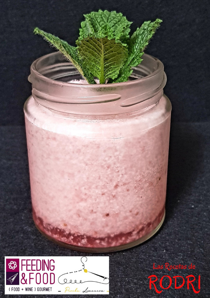 Una foto de Mousse de Fresa