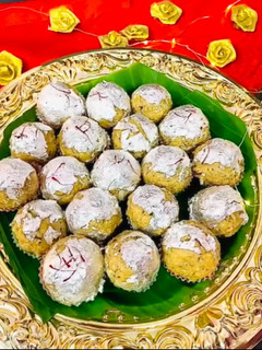 उड़द के लड्डू (urad ke ladoo recipe in Hindi) रेसिपी मुख्य फोटो