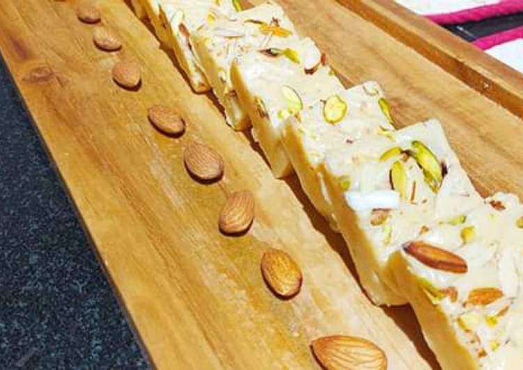 How to Prepare Any-night-of-the-week Badam Sohan papdi