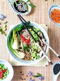 Vietnamesische Nudelsuppe