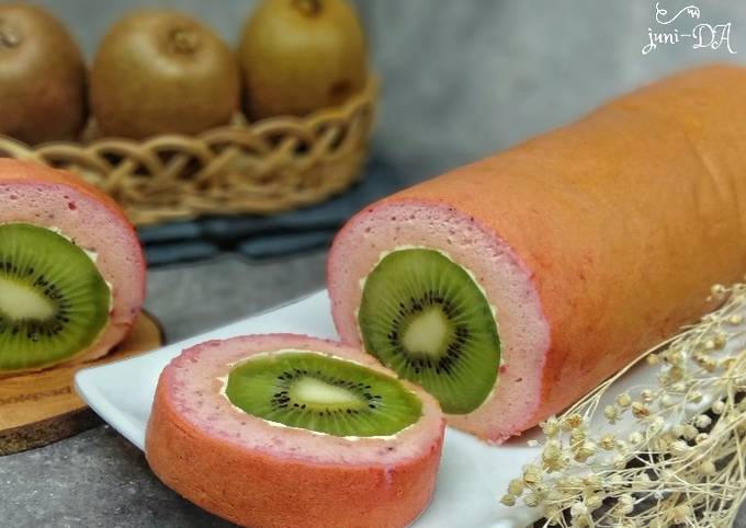 Resep Bolu Gulung Buah Naga + Kiwi *Gluten-Free & Dairy-Free Oleh Juni  Dwianggiani - Cookpad Resep Bolu Gulung Buah Naga + Kiwi *Gluten-Free & Dairy-Free Oleh Juni  Dwianggiani - Cookpad