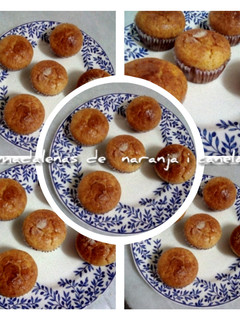 Foto principal de Magdalenas de naranja y canela