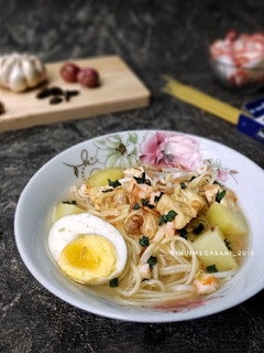Foto resep 221. Spaghetti Kuah Medan