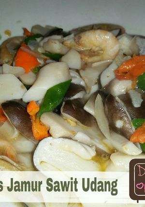 Foto resep Tumis Jamur Sawit Udang